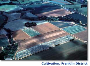 Image of cultivated soils in Franklin District