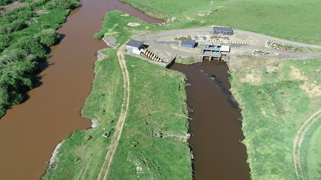 Image - Motukaraka pump station, site overview