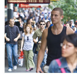 Image - people walking in CBD